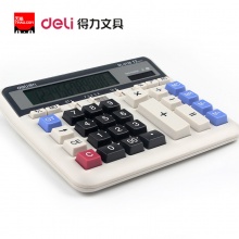 得力计算器2135 桌面型 白色 190×154×43mm 10个/盒