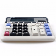得力计算器2135 桌面型 白色 190×154×43mm 10个/盒