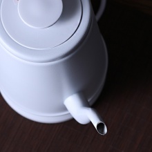 北欧欧慕 NSH1810 nathome电热水壶 1L 白色不锈钢