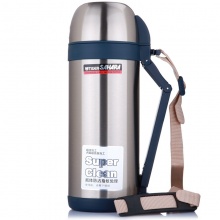 虎牌 CWO-C150 不锈钢真空杯 星光蓝/不锈钢色 350mL