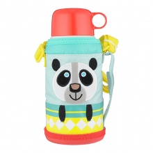 虎牌 MBJ-C06C 儿童保温杯 小狮子/长颈鹿/小熊猫/小老虎  600mL