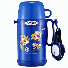 虎牌 MCG-A05C 儿童保温杯 不锈钢色/黄色/粉色/蓝色  500mL