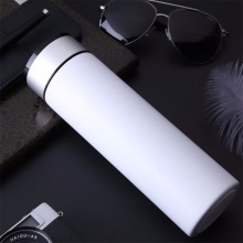 知更黑晶玻璃杯 225*66.5mm 480ml智能显示水温 白色/黑色