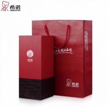 希诺真空保温杯男士 304不锈钢带盖带过滤网 XN-3011栗色