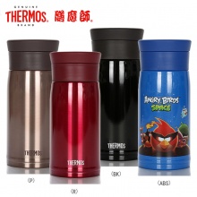 THERMOS/膳魔师不锈钢保温杯保冷杯 车载杯JMZ-350（350ML）黑色/浅银红/红色