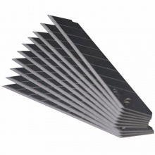 得力美工刀片2015 0.4×9×70mm SK5 8刀头 10片/小盒 36小盒/盒