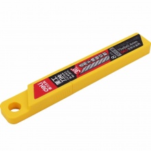 得力美工刀片2015 0.4×9×70mm SK5 8刀头 10片/小盒 36小盒/盒