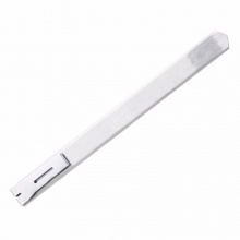 得力小号金属美工刀2034 9mm 24把/盒 不锈钢拉丝