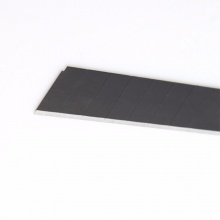 齐心美工刀片B2855大号18mm 8节SK2碳钢 10片/盒