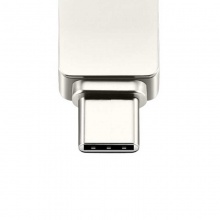 爱国者 优盘\U盘U350 128G Type-c接口手机双用 USB3.0 银色