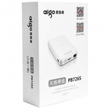 爱国者 移动伴侣PB726S 1T WIFI 无线路由 充电宝 3G路由