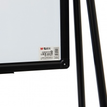 晨光U型架易擦白板ADB98346（红/黑）600*900mm