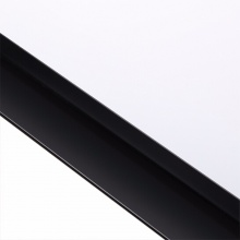 得力H型双面白板7883带支架900*1500mm(银灰)360°旋转 双面书写