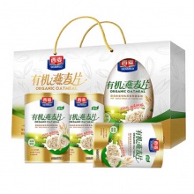 西麦有机燕麦片礼盒装1050g