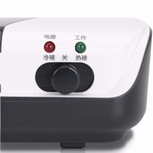 得力A4过塑机2130冷热双模(黑色)