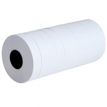 得力标价纸3209 23×16mm×700张/卷(白)(10卷/筒)适用于得力7505标价机及大部分双排标价机