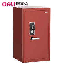 得力电子密码保险箱4007(咖啡色、酒红色)H812*W480*D480mm（H不含底座和脚轮） 保险柜/保密柜/保险箱