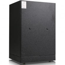 得力电子密码保险柜4043(黑色/浅棕)H550xW410xD360mm（H不含底座和脚轮） 保险柜/保密柜/保险箱