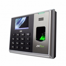 中控指纹考勤机S30指纹容量3200枚、记录8万条、通讯方式：USB/网络/U盘/串口