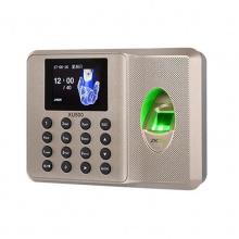 中控指纹考勤机XU500指纹容量1000枚 、记录5万条、USB，彩屏、中控指纹采集、U盘下载、T9输入法、SSR自动生成报表