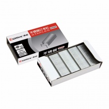 齐心不锈钢订书钉B3058S 24/6 2-25页 1000枚/盒