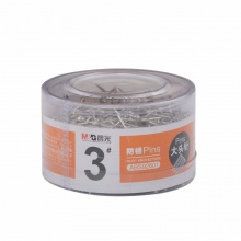 晨光大头针ABS92601 PVC筒装 办公用3号100g/筒