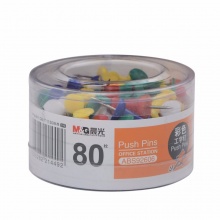 晨光办公用彩色工字钉ABS92606 PVC筒装 80枚/筒