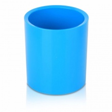 得力笔筒9155塑料圆形85×95mm 颜色随机