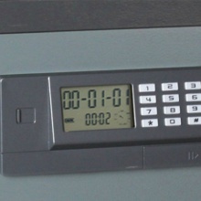 得力电子密码保险柜3629(黑)1240*600*490mm（1240mm含底座高度） 保险柜/保密柜/保险箱