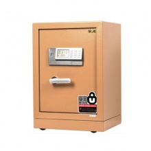 得力电子密码保管箱3654(金色/银灰)H530×W410×D340mm（H不含底座和脚轮） 保险柜/保密柜/保险箱
