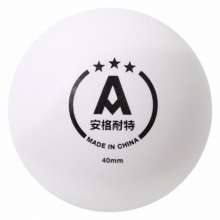 安格耐特F2393W乒乓球(白色)(6个/盒)