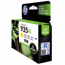 惠普原装墨盒HP935XL(C2P19AA) 高容量 黄色 适用于HP喷墨打印机6830/6230