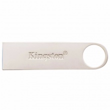 金士顿优盘DTSE9 G2 16GB USB3.0 金属银色 5年质保