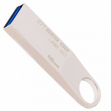 金士顿优盘DTSE9 G2 16GB USB3.0 金属银色 5年质保