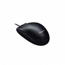 罗技光电有线鼠标m100r USB 黑色 1000dpi 20个/件