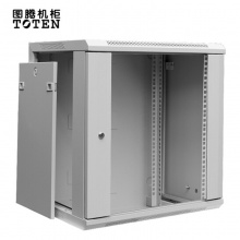 图腾机柜W26412 白色12U 600*450* 635MM 配华亿12U墙柜托盘