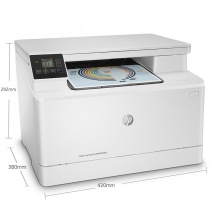 惠普HP LaserJet Pro M180n 彩色激光多功能一体机 三合一高速彩打