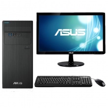 华硕（ASUS）D340MC  商务台式电脑 i5-9400/4G/1T/集显/无光驱/win10专业版/ASUS(VP228)21.5英寸