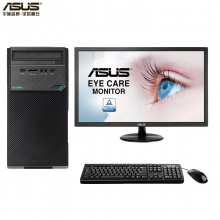 华硕（ASUS）D520TM 商务台式电脑 i3-6100/4G/500G/集显/无光驱/WIN7专业版/ASUS(VA209)19.5英寸