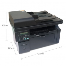 惠普(HP) LaserJet Pro M1219nf 黑白激光多功能一体机(打印/复印/扫描/传真)