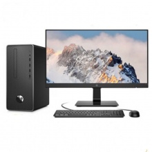 惠普（HP） 288 Pro G5 MT 台式电脑 I3-9100/8G/256GSSD+1T/2G独显/无光驱/WIN10专业版/310W电源/(N246V)23.8英寸显示器/三年保修