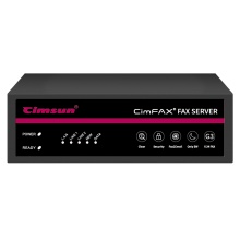 先尚CimFAX无纸传真机 增强安全版Z5S（800用户+128G储存+传真服务器+企业级网络传真机+高速33.6K+传真数据多重安全保障）