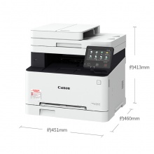 佳能（Canon）MF645Cx A4幅面彩色激光多功能传真一体机（可无线+自动双面打印+一体式硒鼓+打印+复印+扫描+传真）