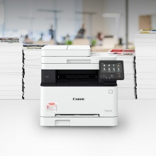 佳能（Canon）MF645Cx A4幅面彩色激光多功能传真一体机（可无线+自动双面打印+一体式硒鼓+打印+复印+扫描+传真）