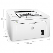 惠普（HP）LaserJet Pro M203d激光打印机（自动双面打印/A4/黑白激光/2级能效）