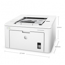 惠普（HP）LaserJet Pro M203dw A4黑白激光打印机（自动双面打印+有线网络打印+ 无线网络打印)