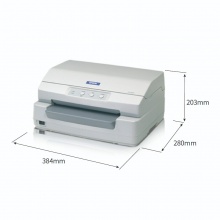 爱普生（EPSON）LQ-90KP 存折针式打印机 存折 证卡（智能纠偏/并口+串口+USB/1+6联复写/自适应厚度）