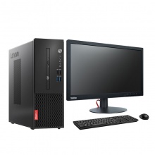 联想（Lenovo）M420台式电脑 I5-8500/8G/1T+128G SSD/无光驱/集显/WIN7专业版/（T2214sA）21.5寸/三年质保