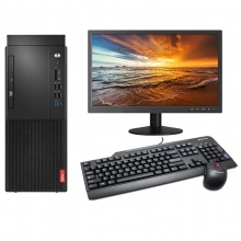 联想（Lenovo）启天M420台式机电脑 i3-9100/4G/1T/集显/无光驱/WIN10专业版/（T2214S）21.5寸