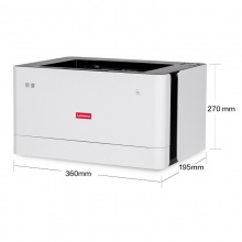 联想（Lenovo）L100D 黑白激光打印机 自动双面打印 办公商用 A4